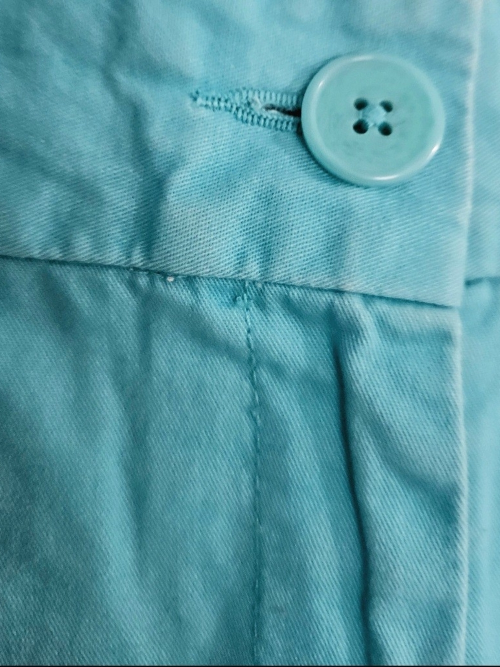 LOFT Turquoise Casual Shorts - Picture 2 of 4